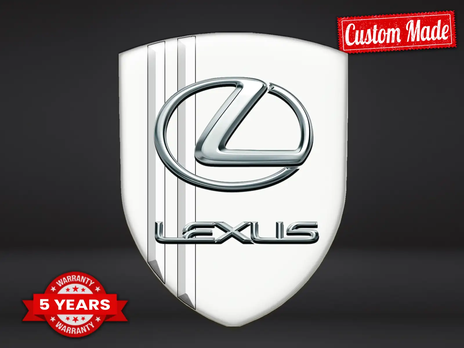 Lexus Sticker Pare-Brise Moderne Max Durable Stylé Pro